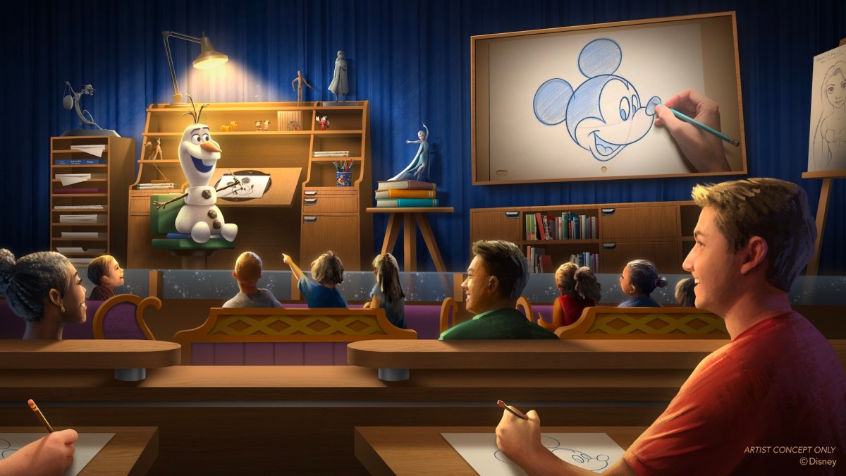 Apprendre à dessiner avec Olaf à Hollywood Studios: la nouveauté de l&rsquo;été&nbsp;2026