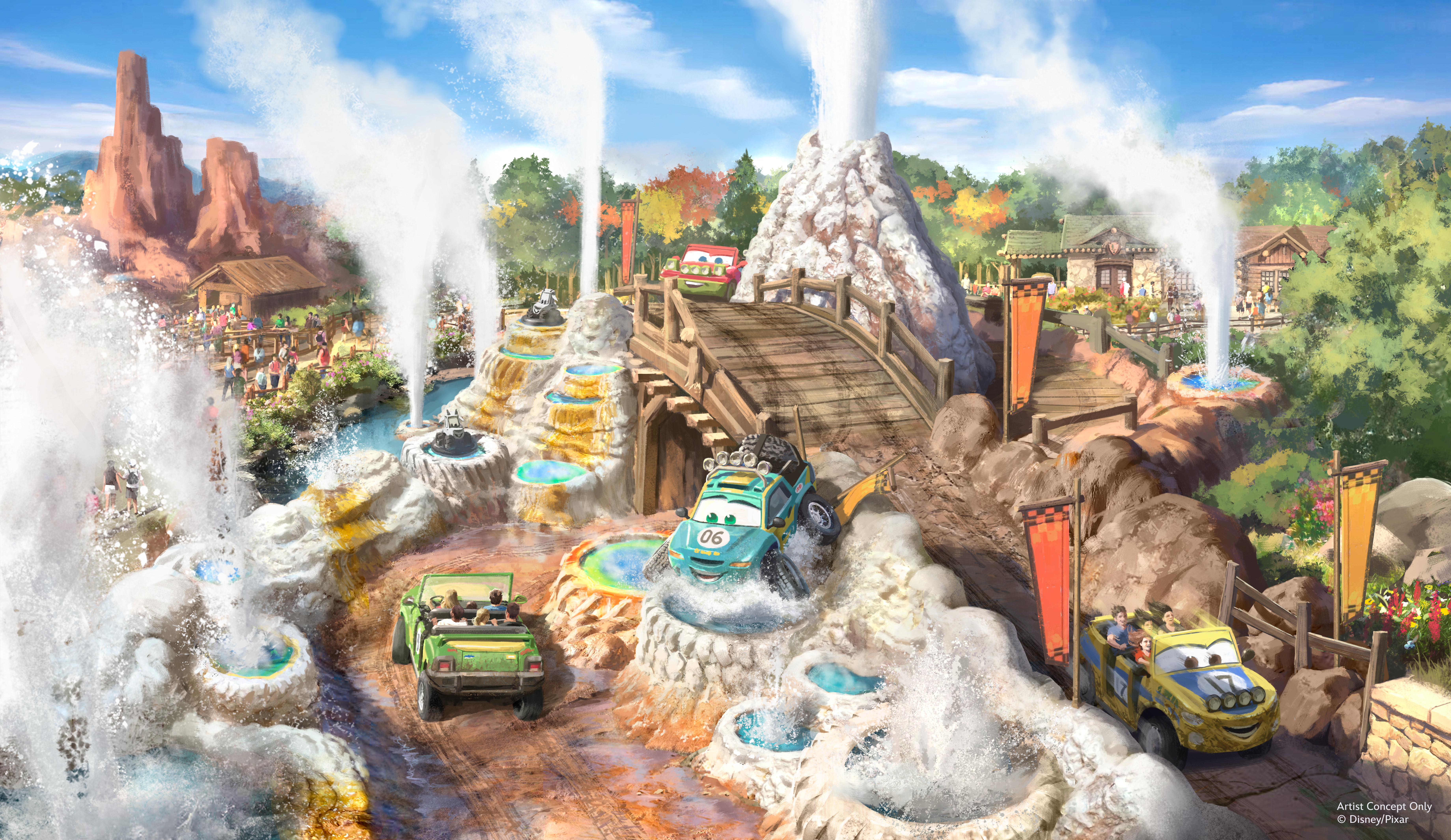 Walt Disney World : on en sait plus sur les futures attractions Cars à Magic Kingdom