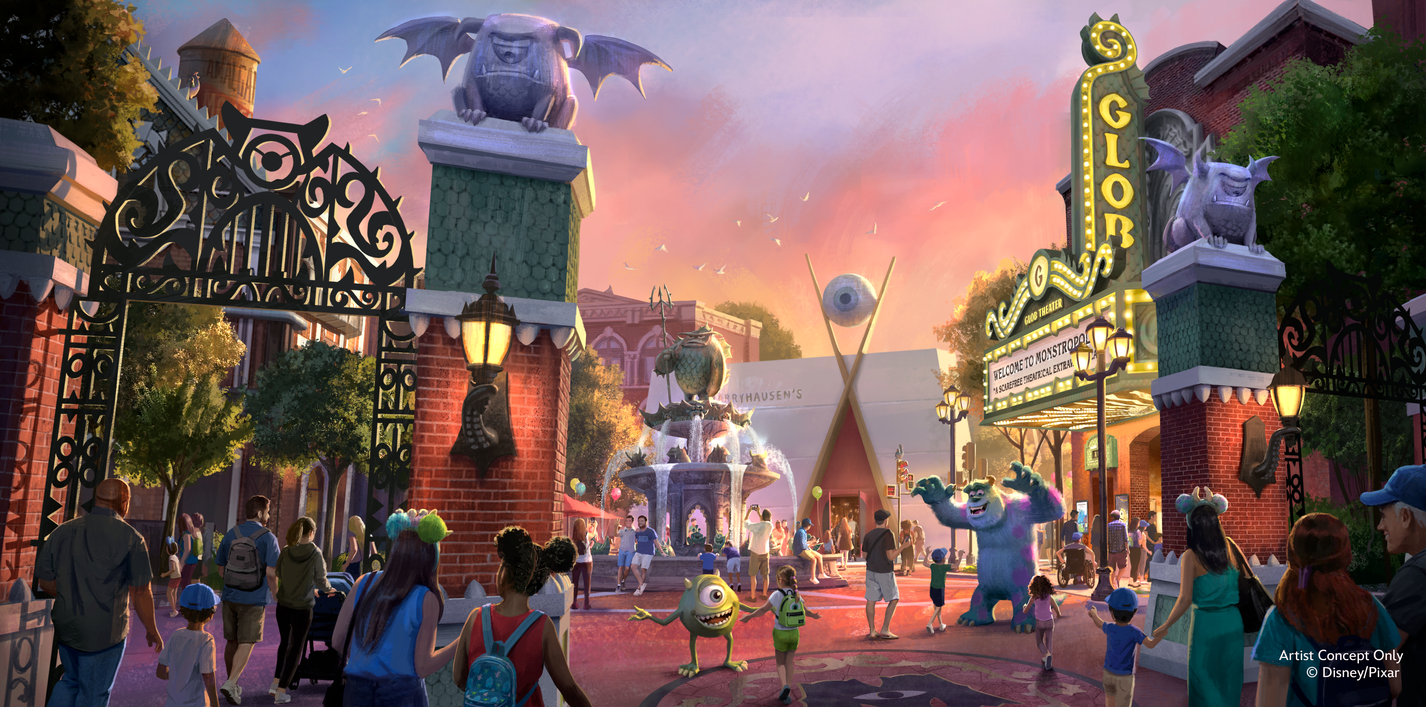 Attraction, spectacle, restaurant : nouveaux détails sur le land Monstres & cie à Walt Disney World
